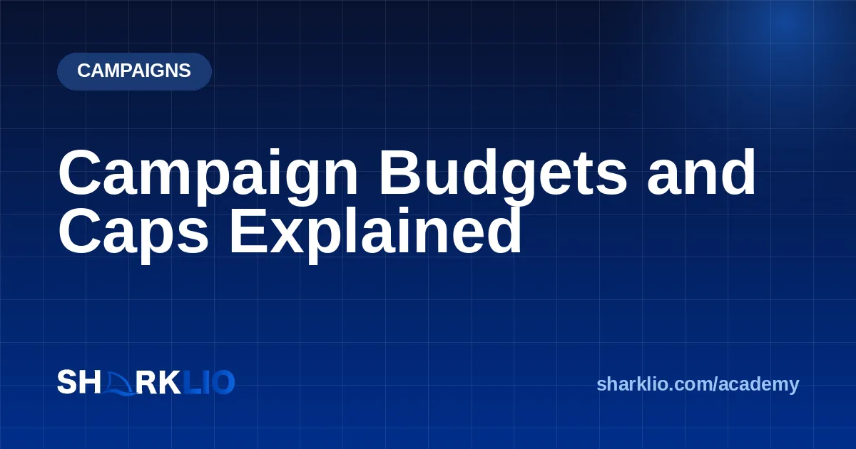 Campaign Budgets and Caps Explained